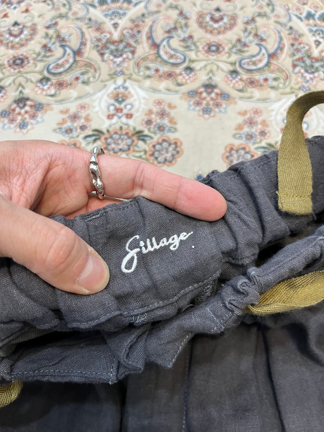 실라쥬 린넨 하카마 팬츠 바지 상품이미지3