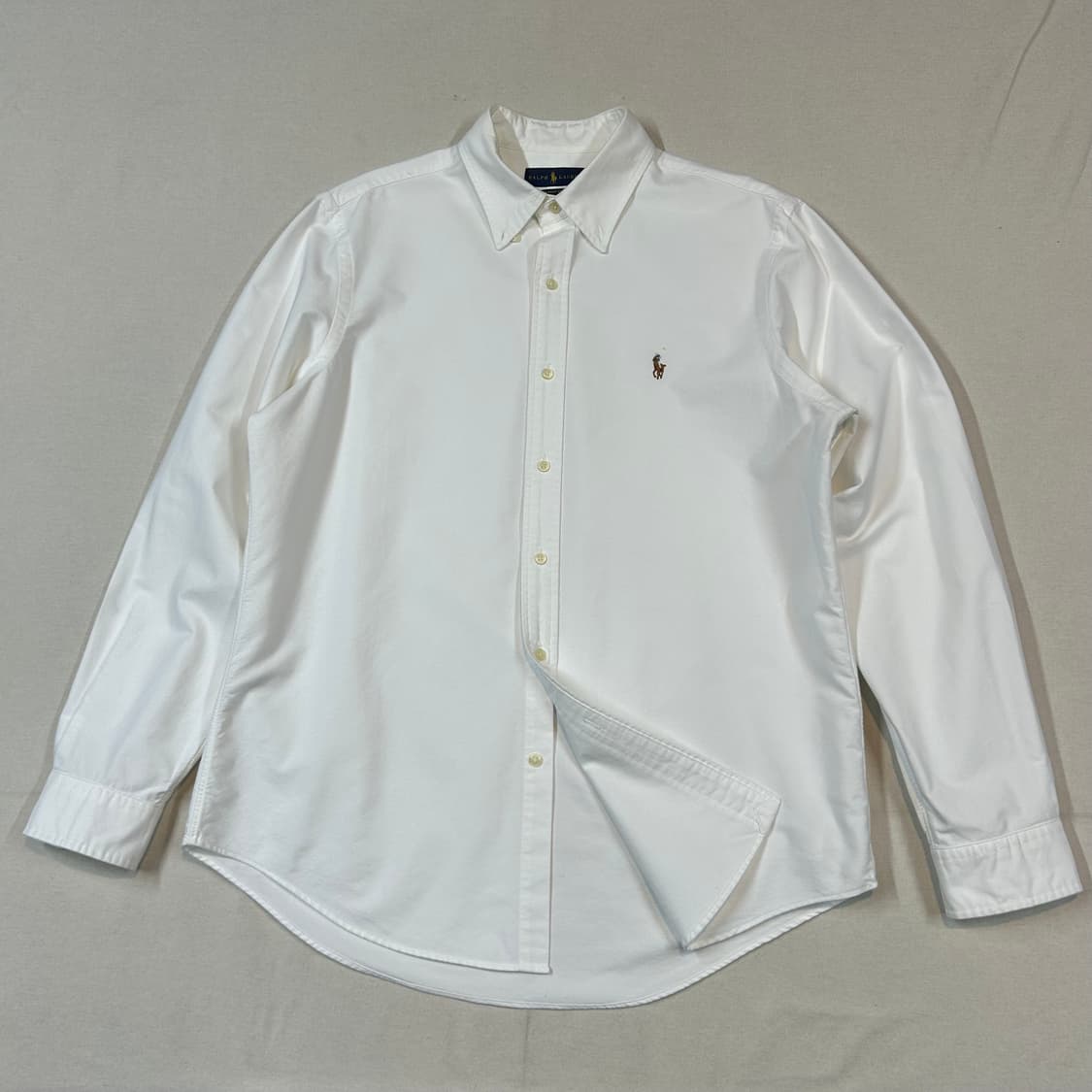 L) 폴로 랄프로렌 클래식핏 옥스포드 화이트 셔츠 상품이미지1
