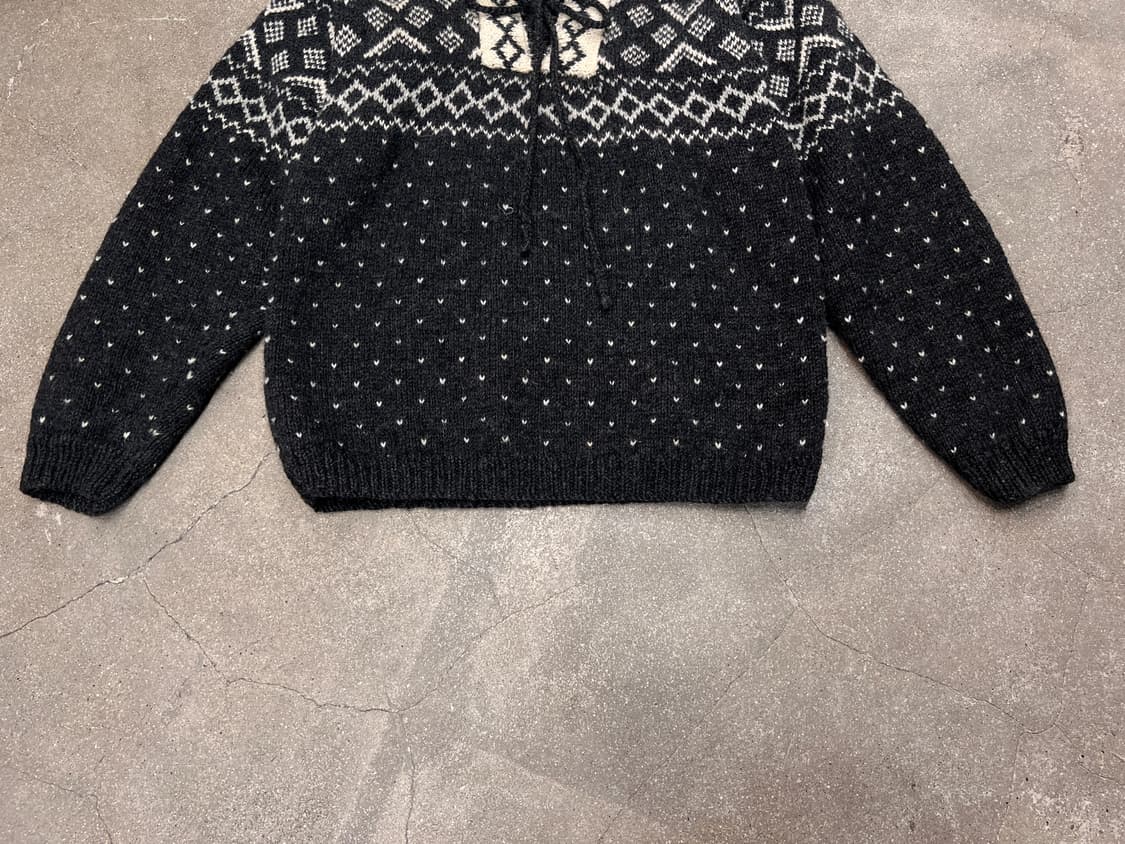 OSLO 핸드메이드 노르딕 울 스웨터 상품이미지3