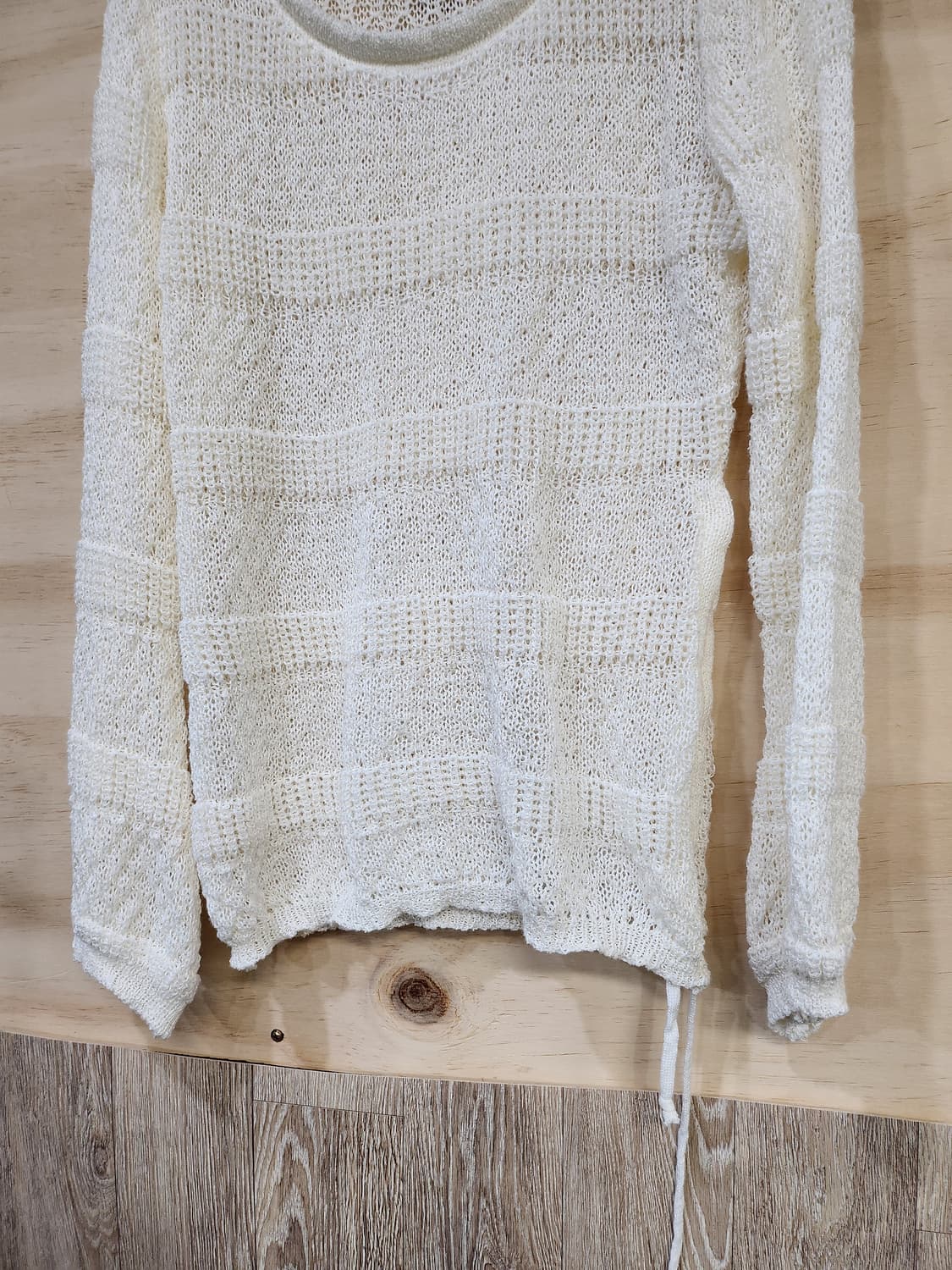 1016) 여성 허리 스트링포인트 니트 상품이미지3