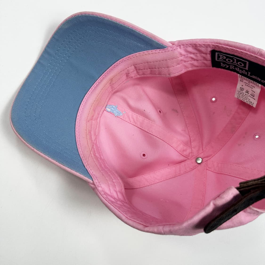 폴로 랄프로렌 클래식 베이직 볼캡 핑크 상품이미지5