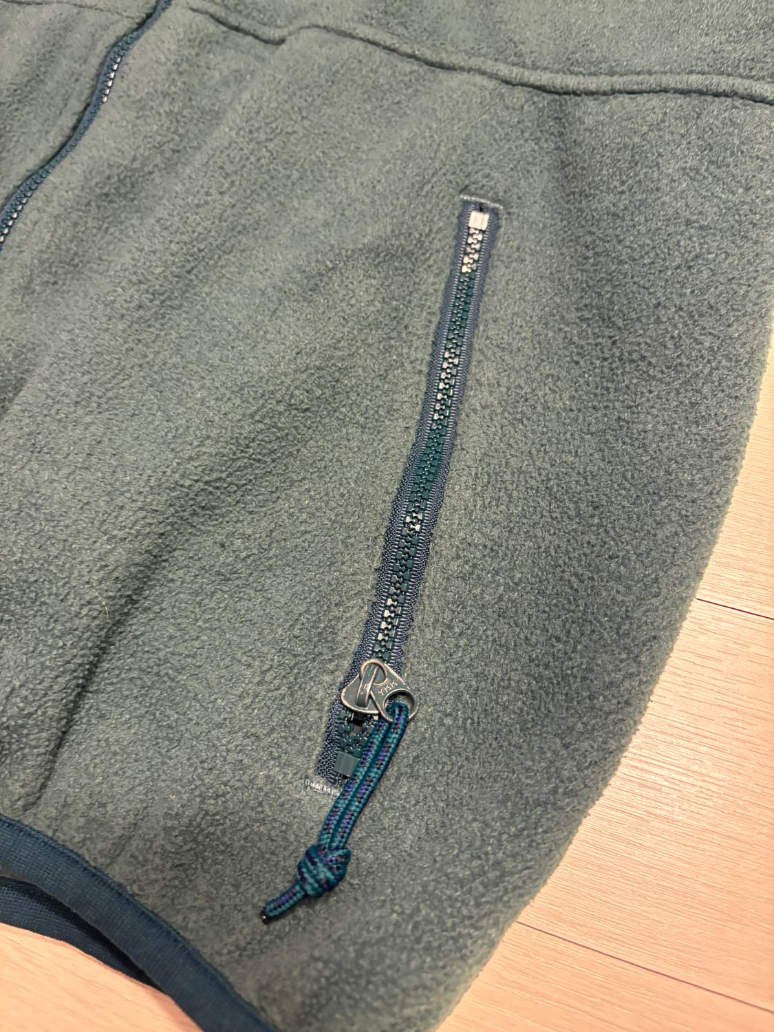 L)90s~00s 콜롬비아 칼라 패턴 플리스 상품이미지4