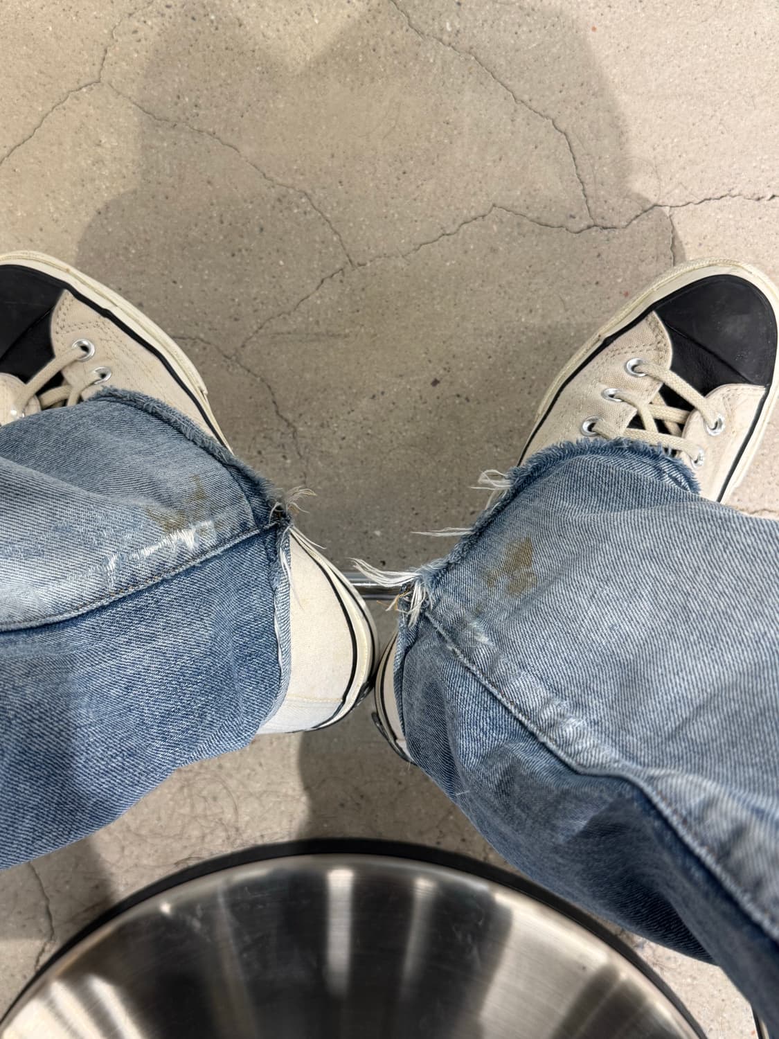 안셀름 wism 별주 테이퍼드 데님 상품이미지7