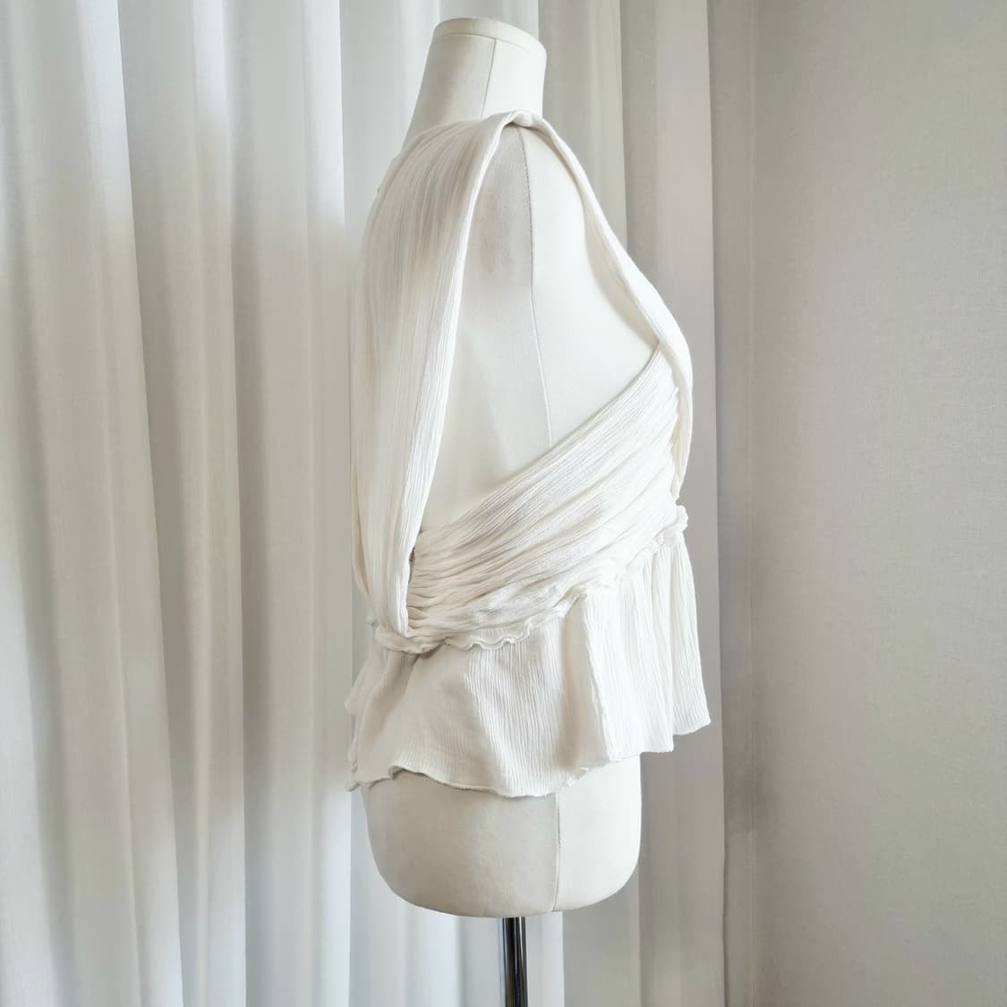 이자벨 마랑 스모킹 셔링 여신 블라우스 (44-55 추천) 상태굿 상품이미지3