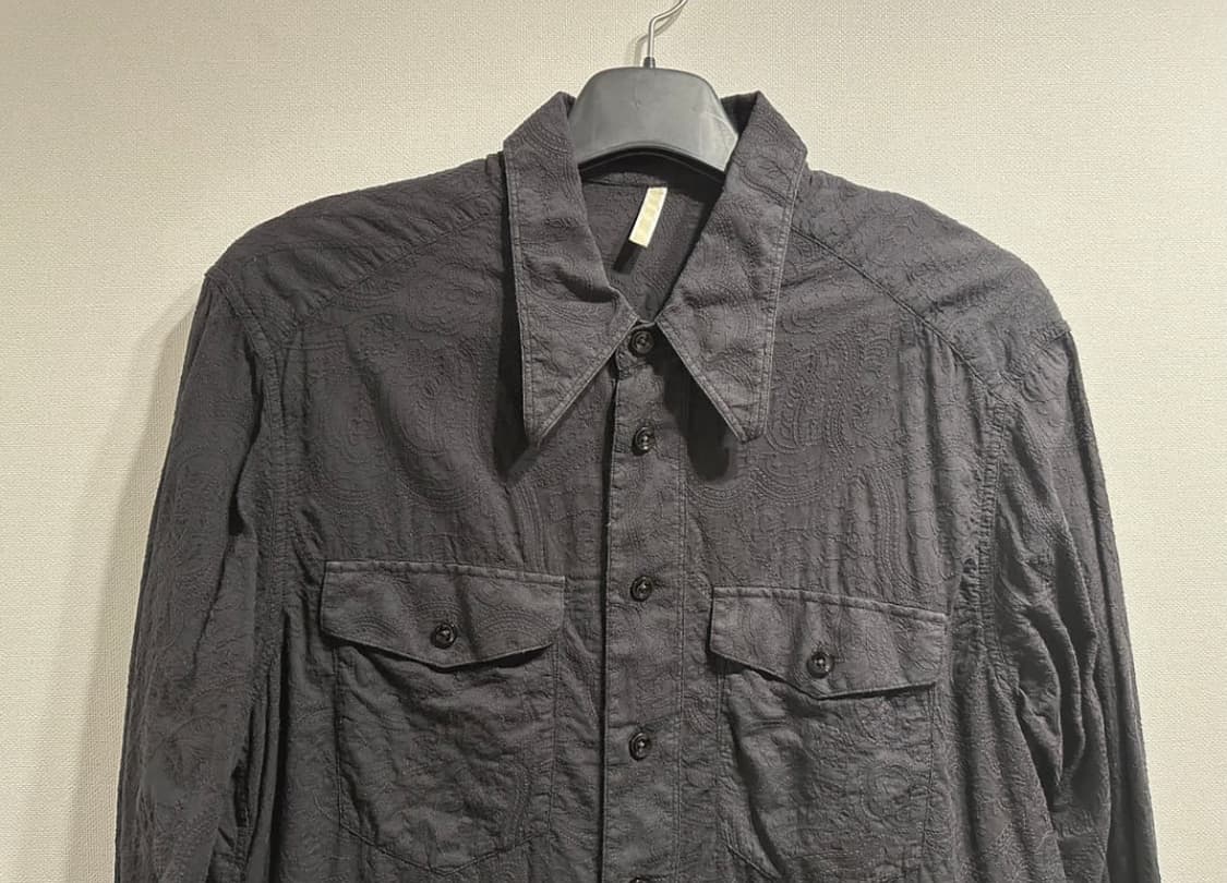 썬플라워 웨인 자카드 셔츠  상품이미지4