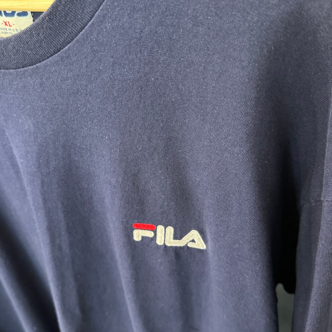 [XL] FILA 휠라 USA MADE 오버핏 반팔티 상품이미지3