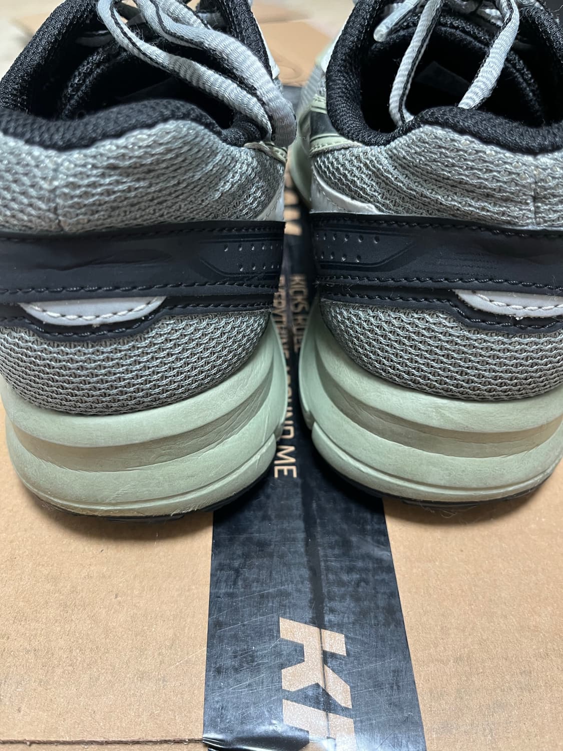 아식스 조그 100s 시트락 블랙 235(택포) 상품이미지5