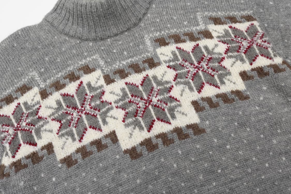 [M] 빈티지 노르딕 울니트 스웨터 상품이미지2