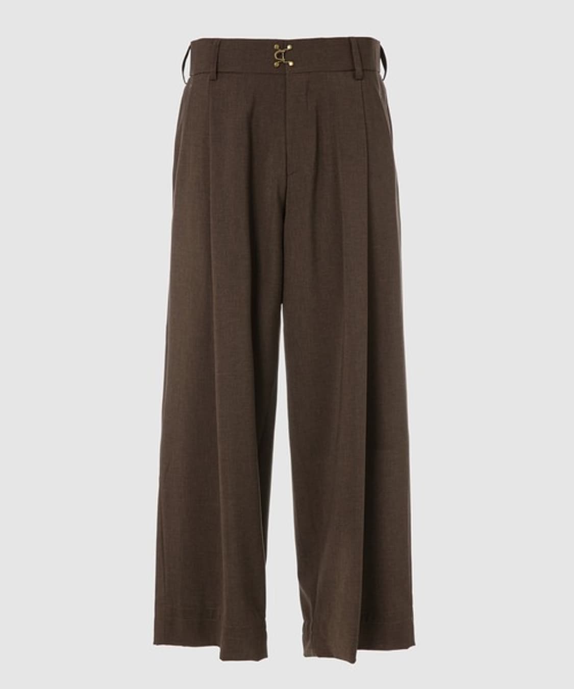 [새상품] kolor beacon 컬러비컨 컬러 비콘 브라운 슬렉스 팬츠 상품이미지1