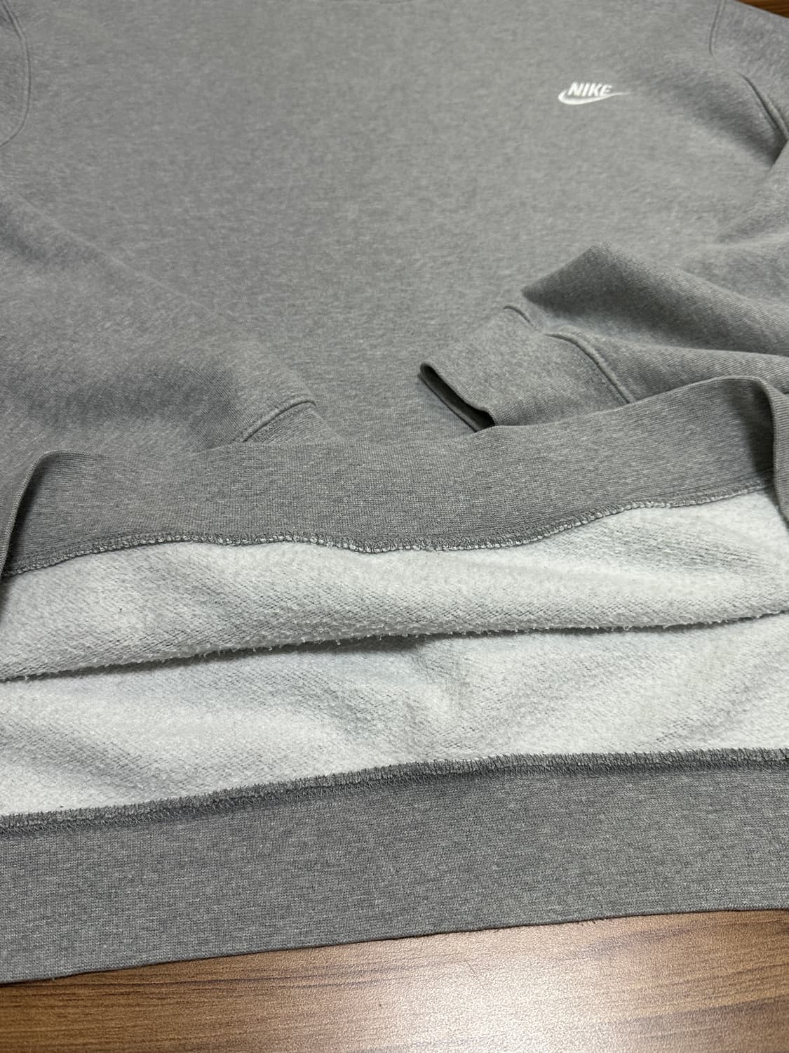 나이키 스우시 기모 스웻셔츠 맨투맨 XL 상품이미지7