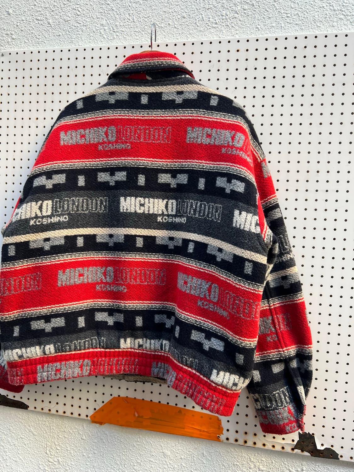 1990s MICHIKO KOSHINO BOMBER 미치코코시노 울봄버 상품이미지8