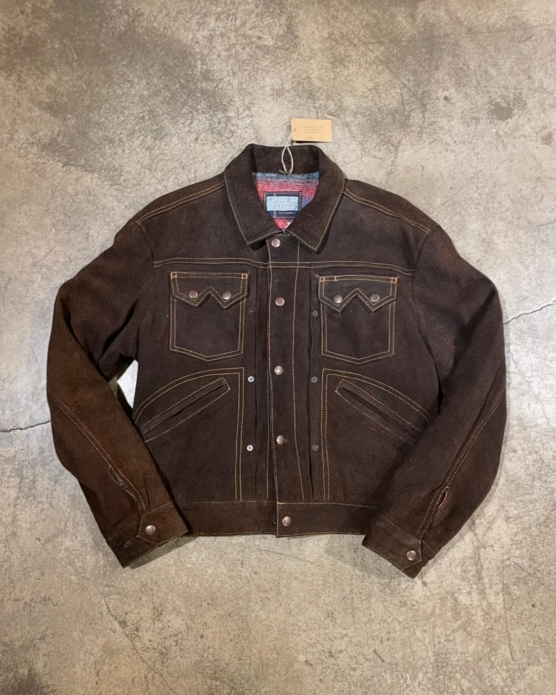 Electric cabaret 스웨이드 웨스턴 재킷 (B5156) 상품이미지1