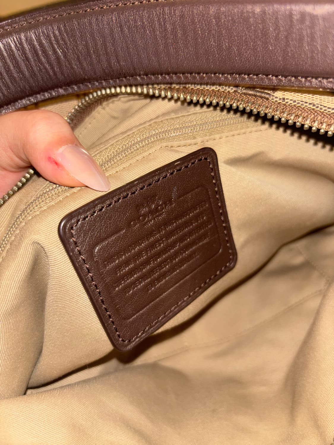 Coach vintage hobo bag 상품이미지6