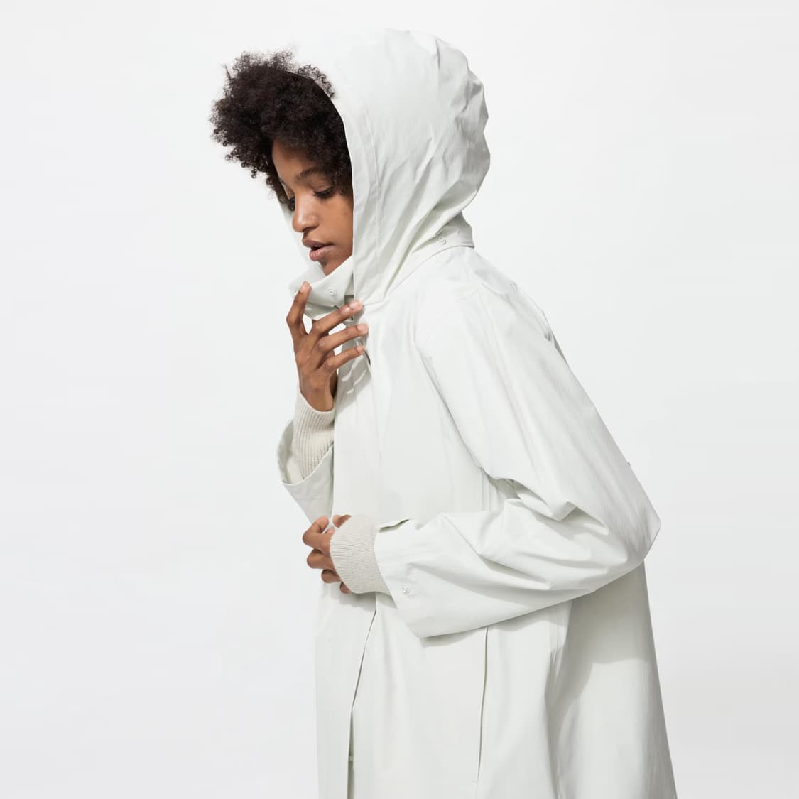 유니클로 blocktech half coat 방수 코트 상품이미지1