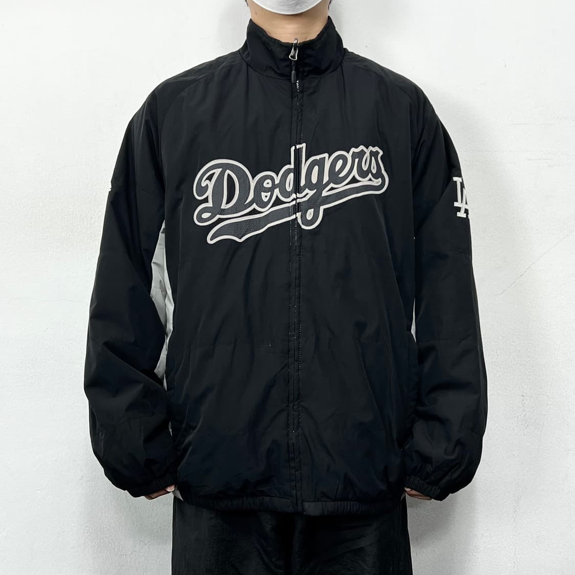 마제스틱 LA 다저스 베이스볼 바시티 자켓 상품이미지2