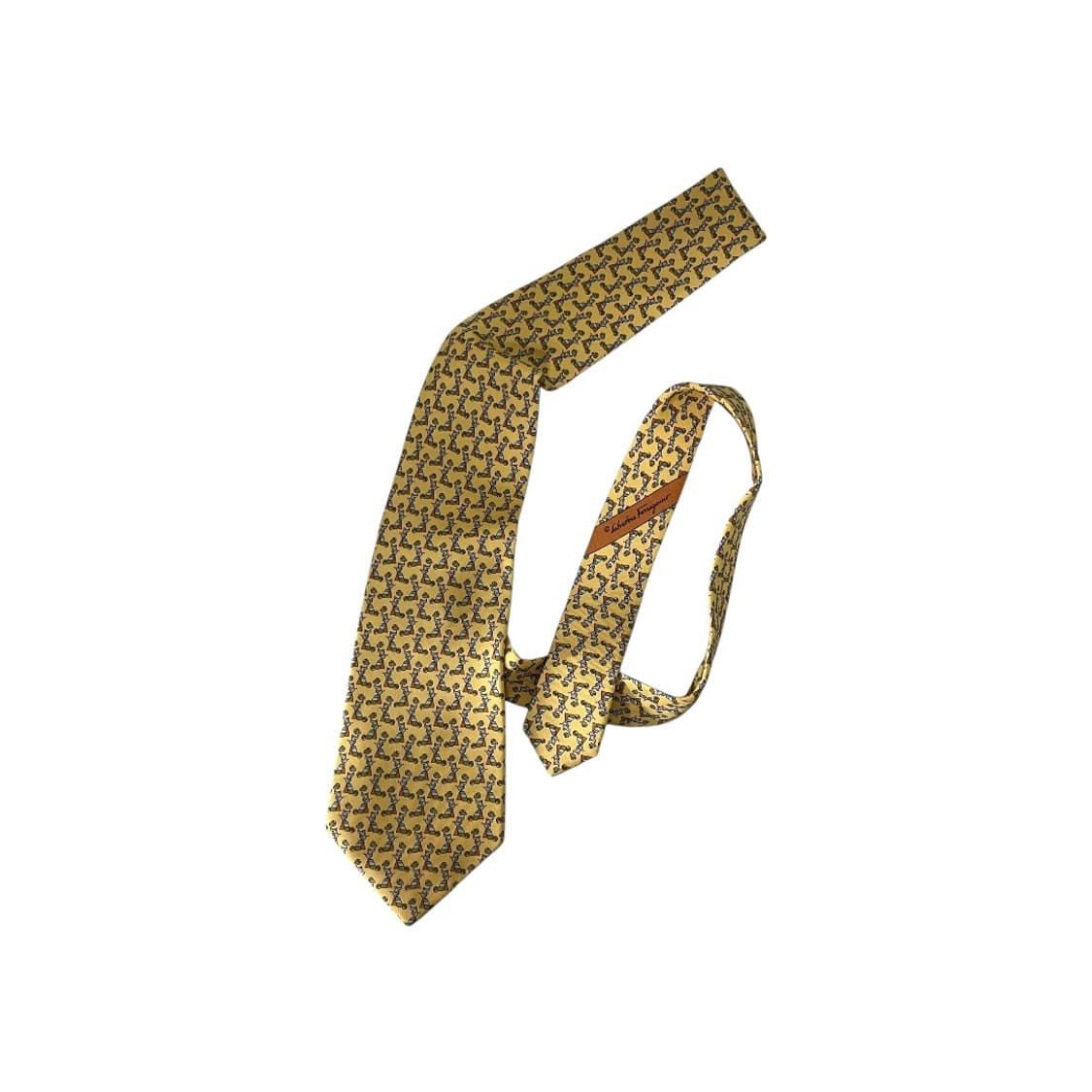 [Salvatore Ferragamo] 페레가모 실크 넥타이 (새상품) 상품이미지1
