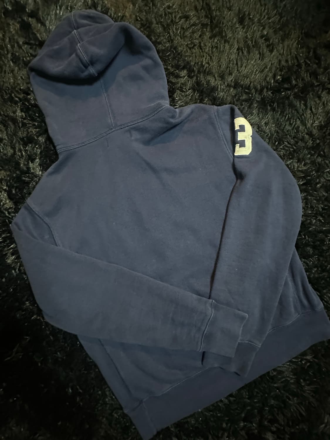 POLO navy hoodie 상품이미지2