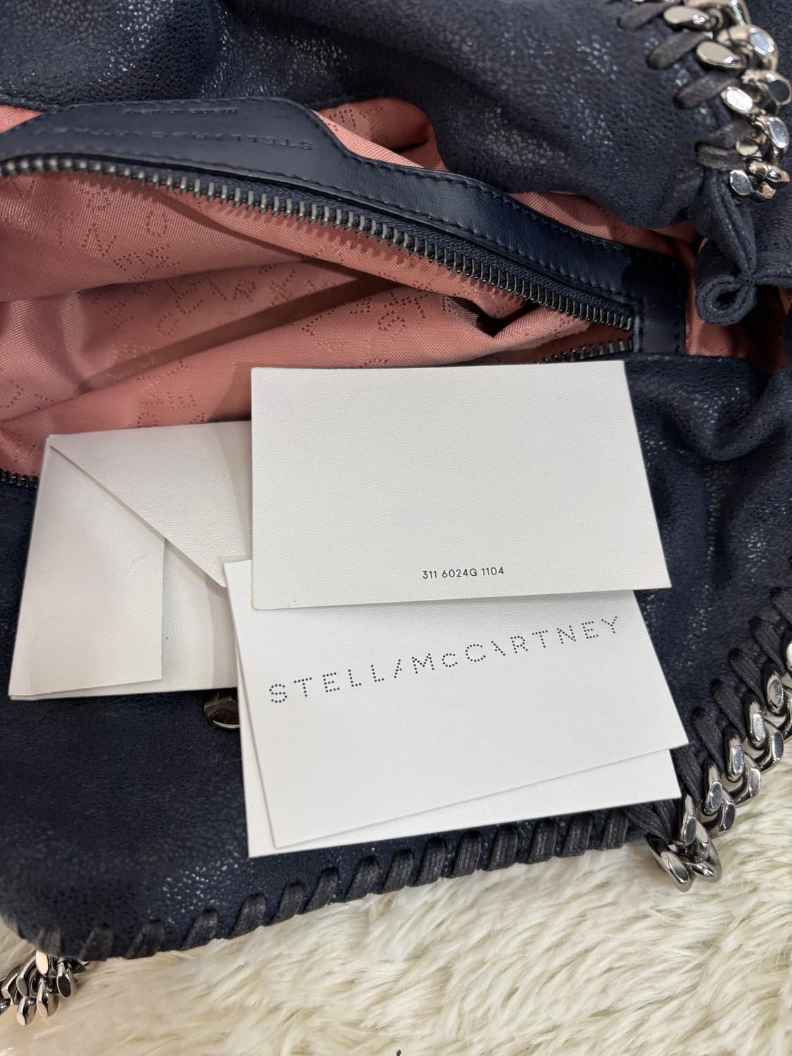 스텔라매카트니 팔라벨라 숄더백 네이비컬러 상품이미지5