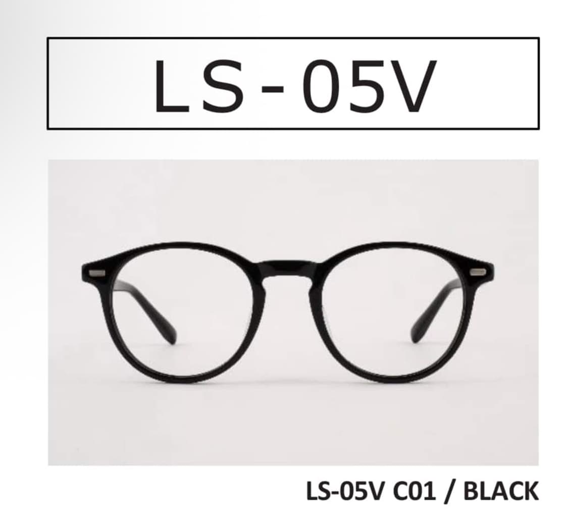 테츠오 LS-05V C1 블랙 안경 새상품 상품이미지1