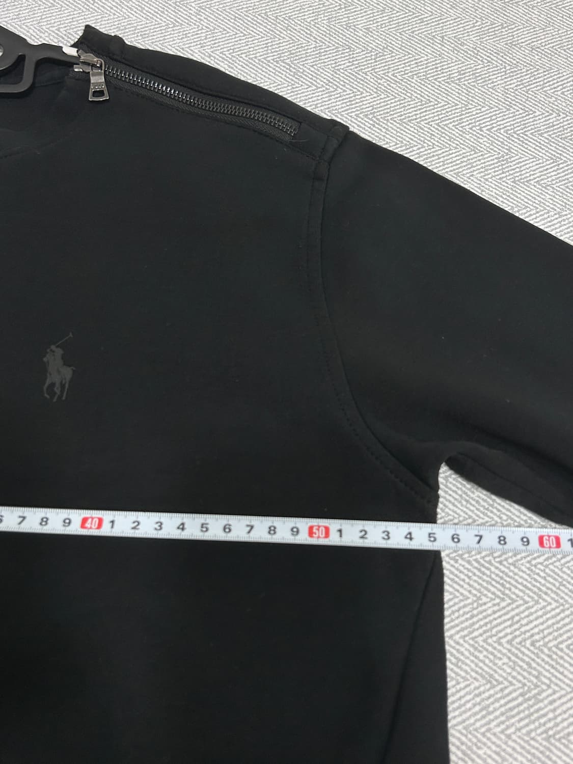 폴로랄프로렌 숄더지퍼 맨투맨 여성 L 상품이미지8