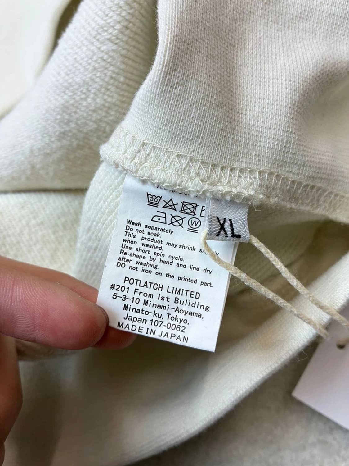 카브엠트 Cav Empt JPN 20ss 헤비코튼 맨투맨 PN6222 상품이미지9