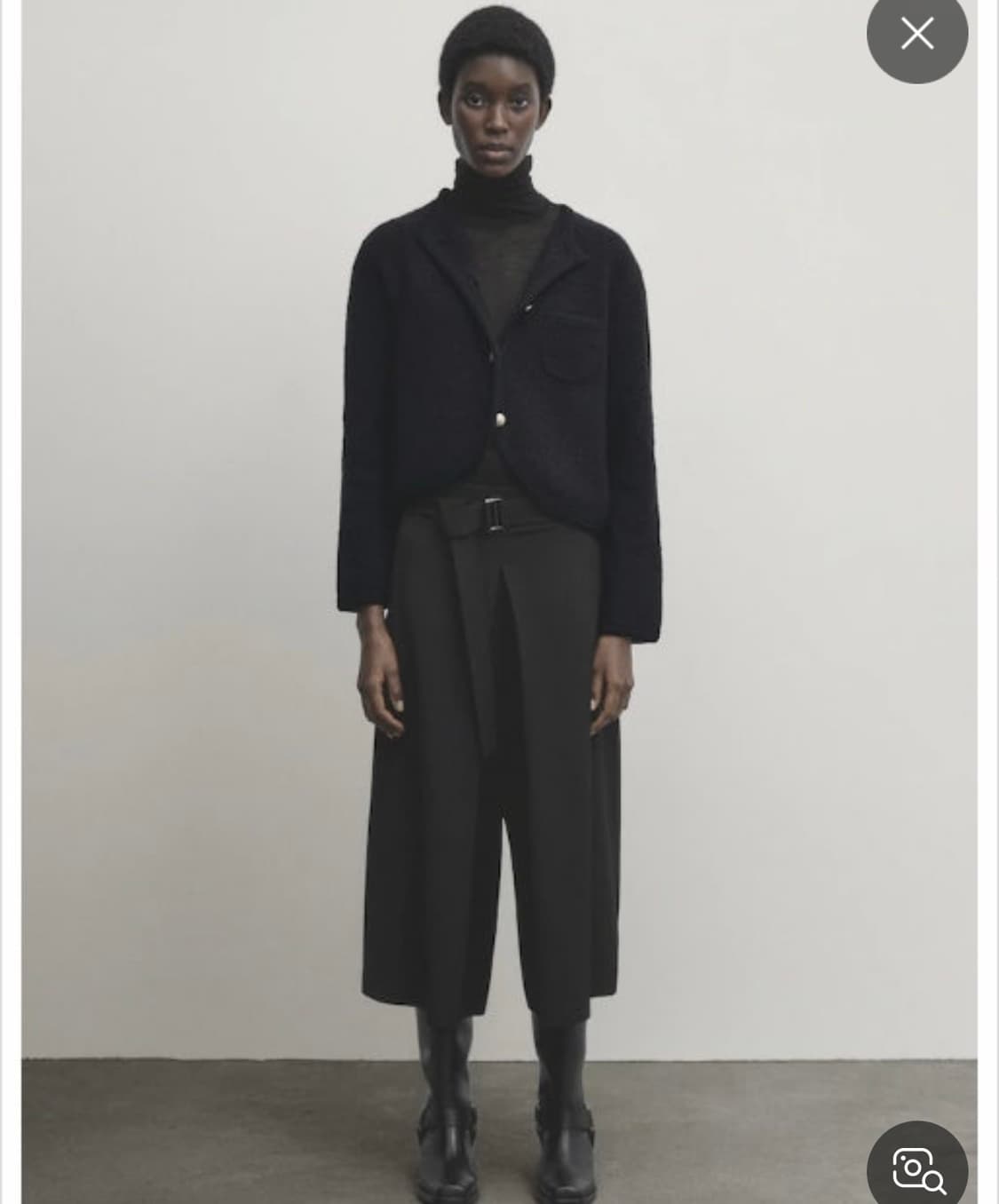 여성 마시모두띠 골든 버튼 디테일 텍스처드 니트 가디건: M사이즈 상품이미지7