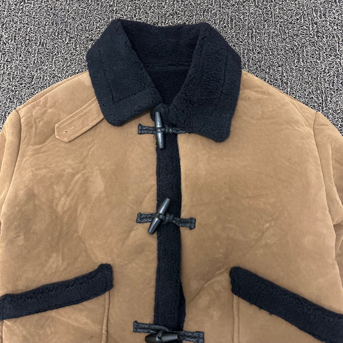 라퍼지 포 여성 숏 더블 무스탕 점퍼 S 상품이미지3