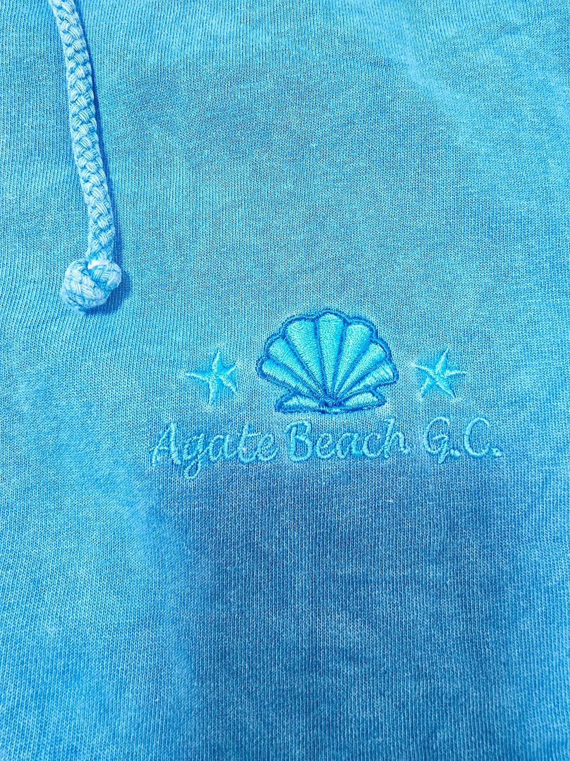 빈티지 청록 피그먼트 워싱 풀짚업 후드 XL 상품이미지2