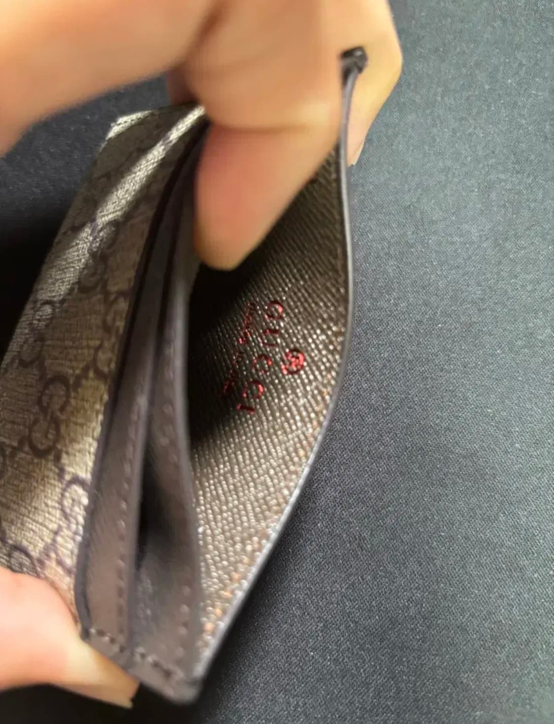 구찌 GG 슈프림 카드지갑 새상품!! 상품이미지3