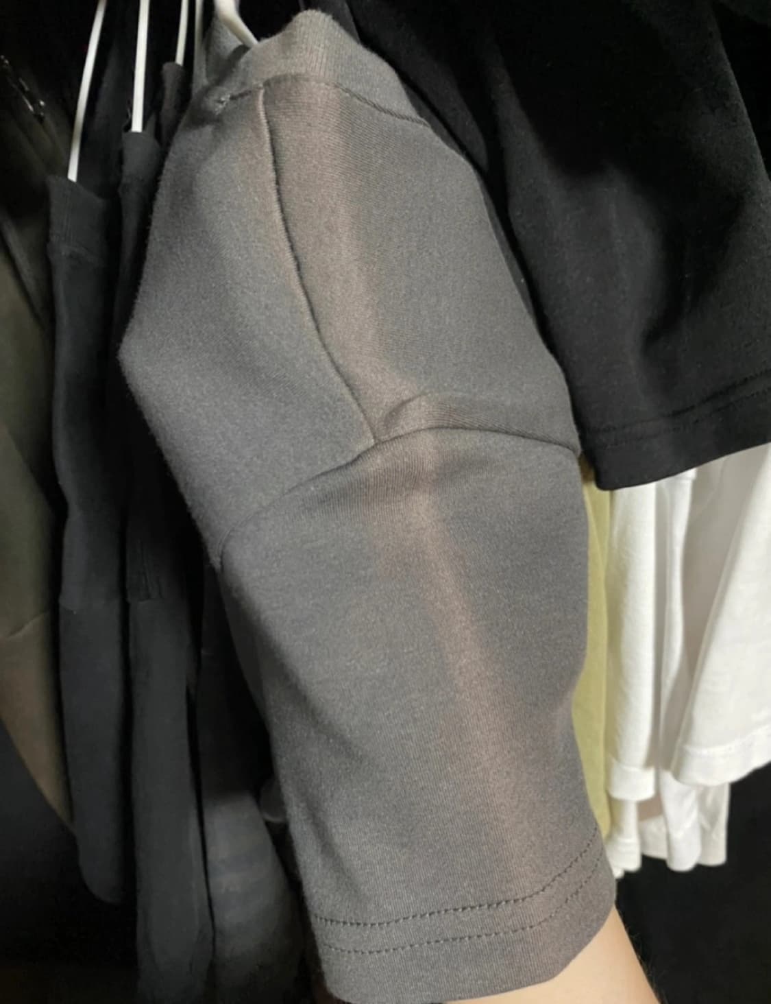 코이세이오 리본 사이드 스트랩 티셔츠  상품이미지2