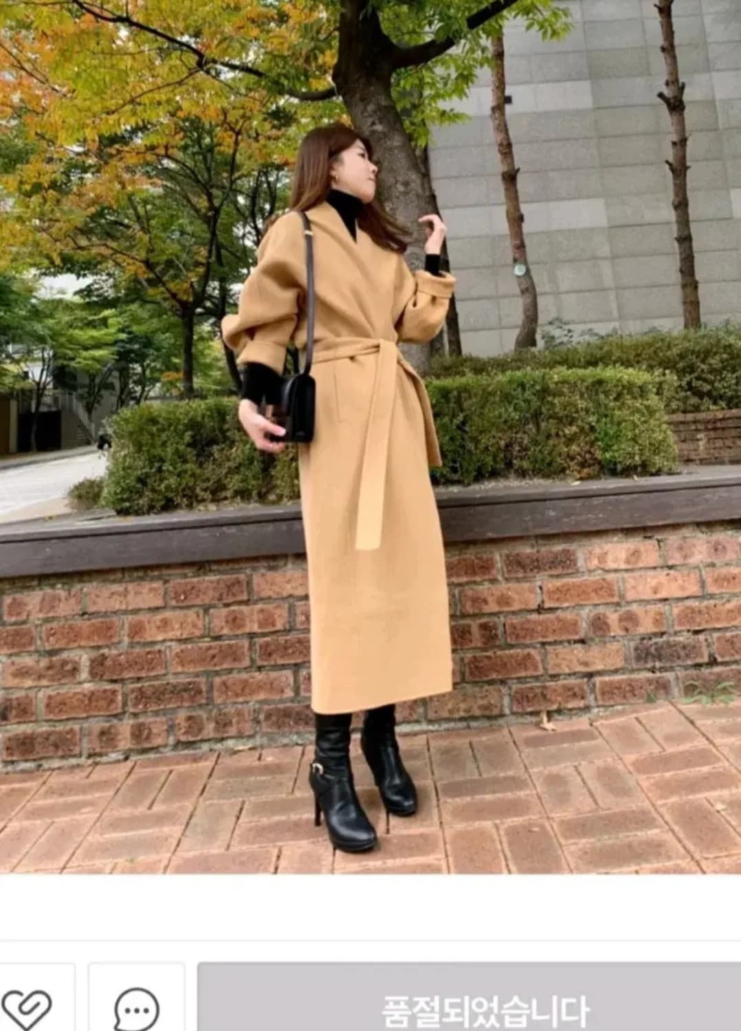 핸드메이드롱코트 울코트 상품이미지3