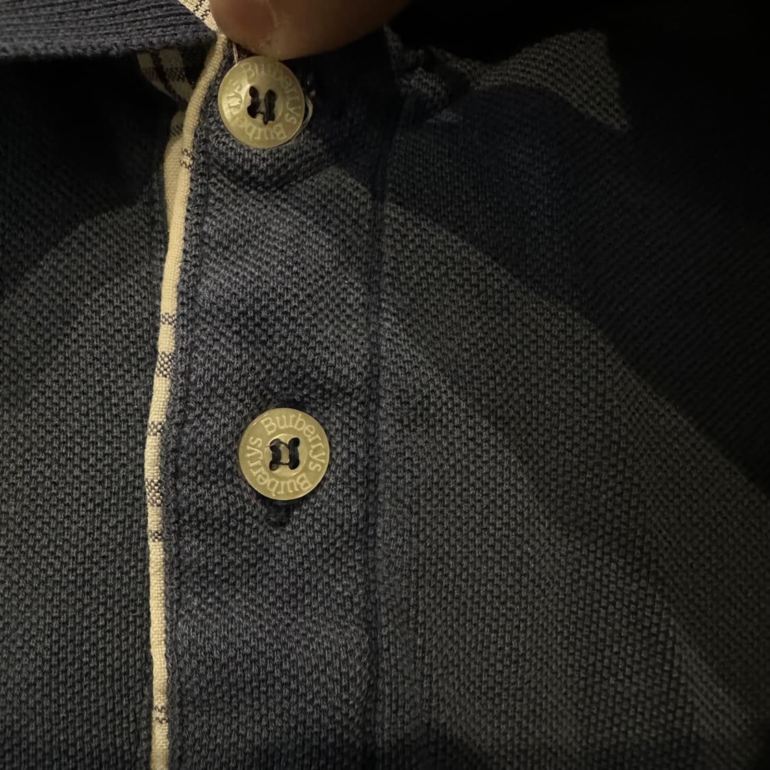 90s 버버리 (Burberrys) 피케 티셔츠  상품이미지4