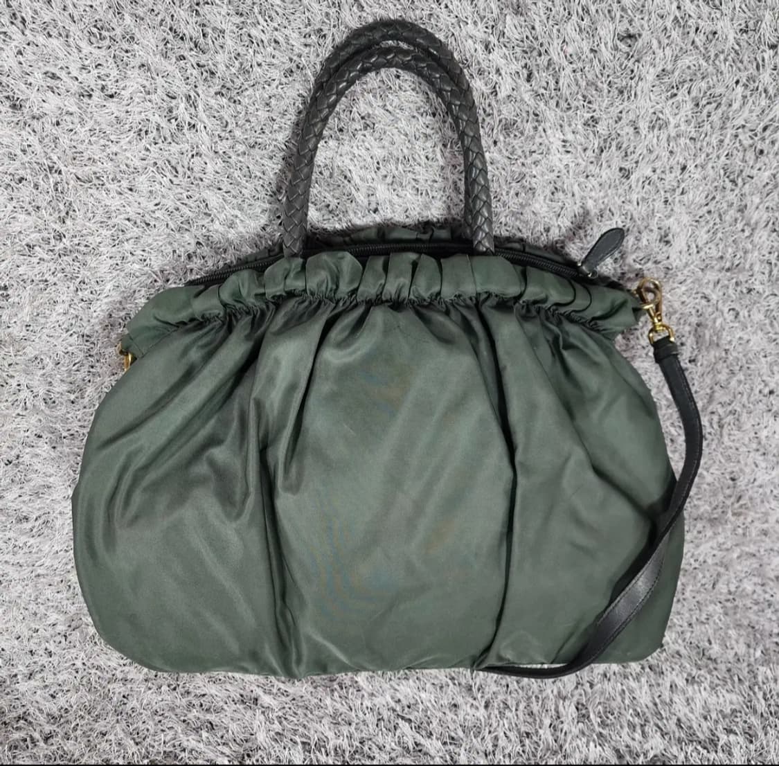 프라다 나일론 리본 토트백 숄더백 상품이미지3