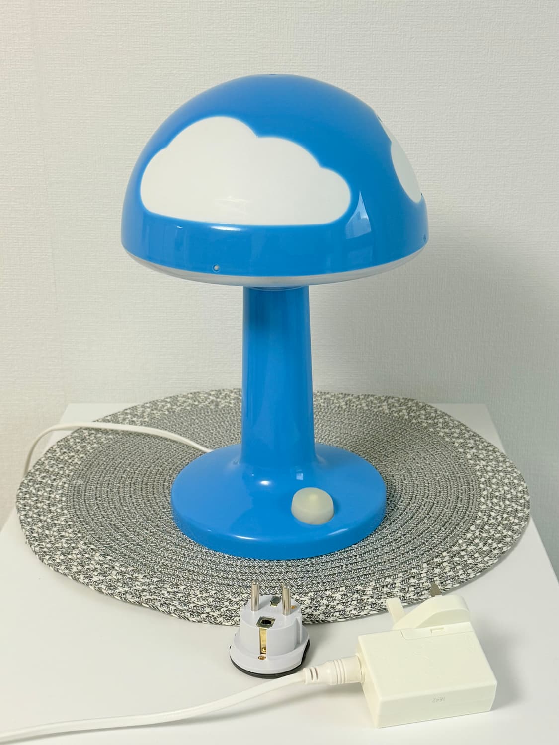 빈티지 이케아 스코이그(SKOJIG) 구름 버섯 조명 (Blue) 상품이미지6