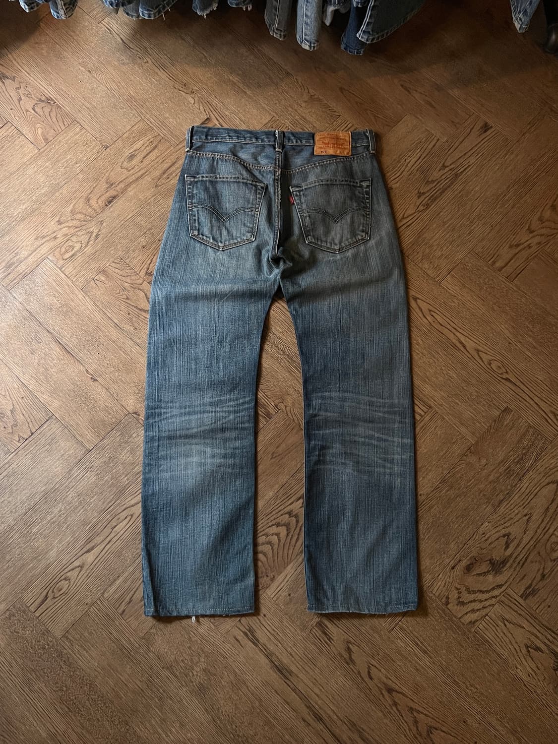 [31]리바이스 유럽 501 빈티지 워싱 데님 팬츠 상품이미지8