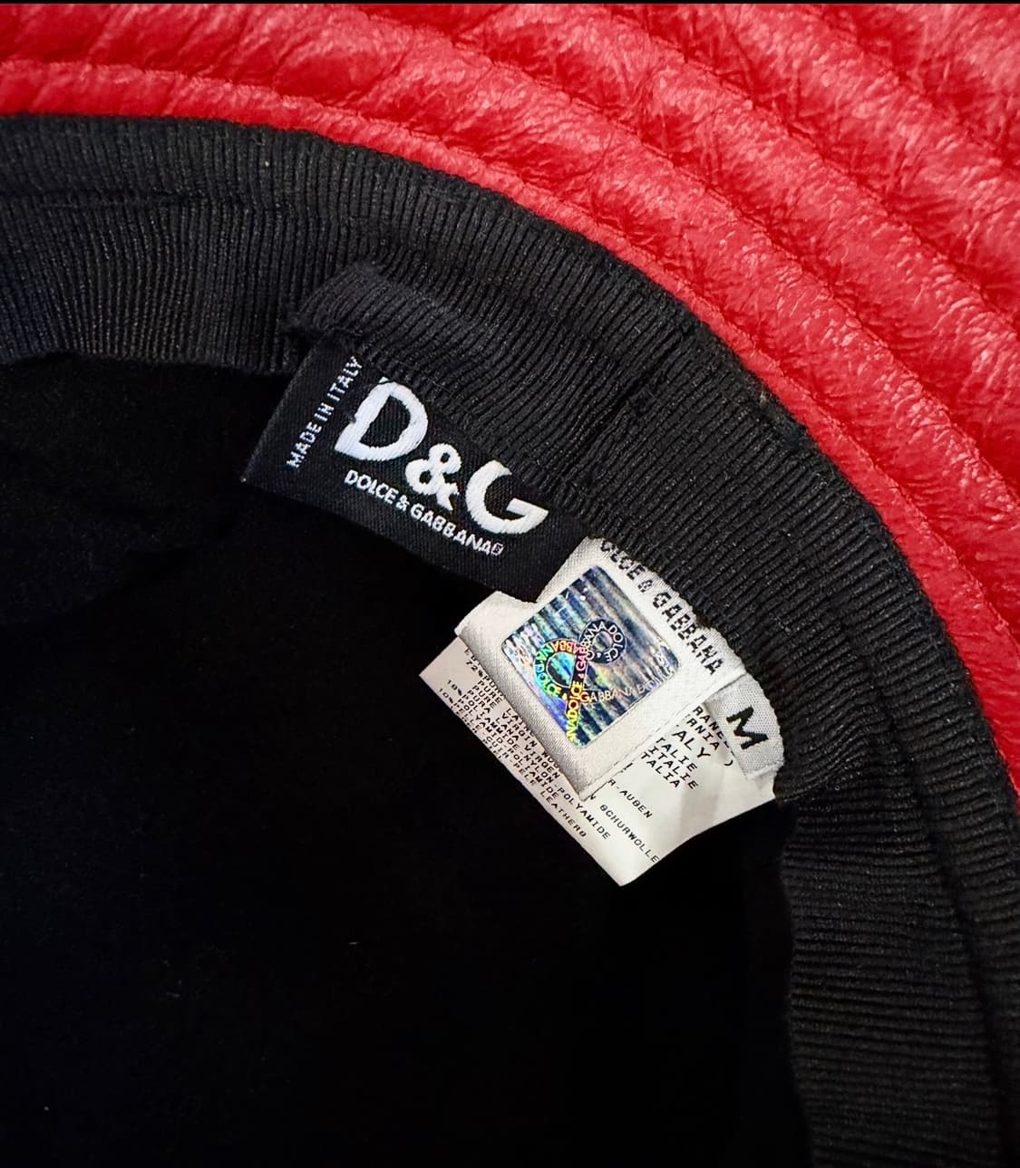 돌체앤가바나 여성 아카이브 플란넬 버킷햇 상품이미지7