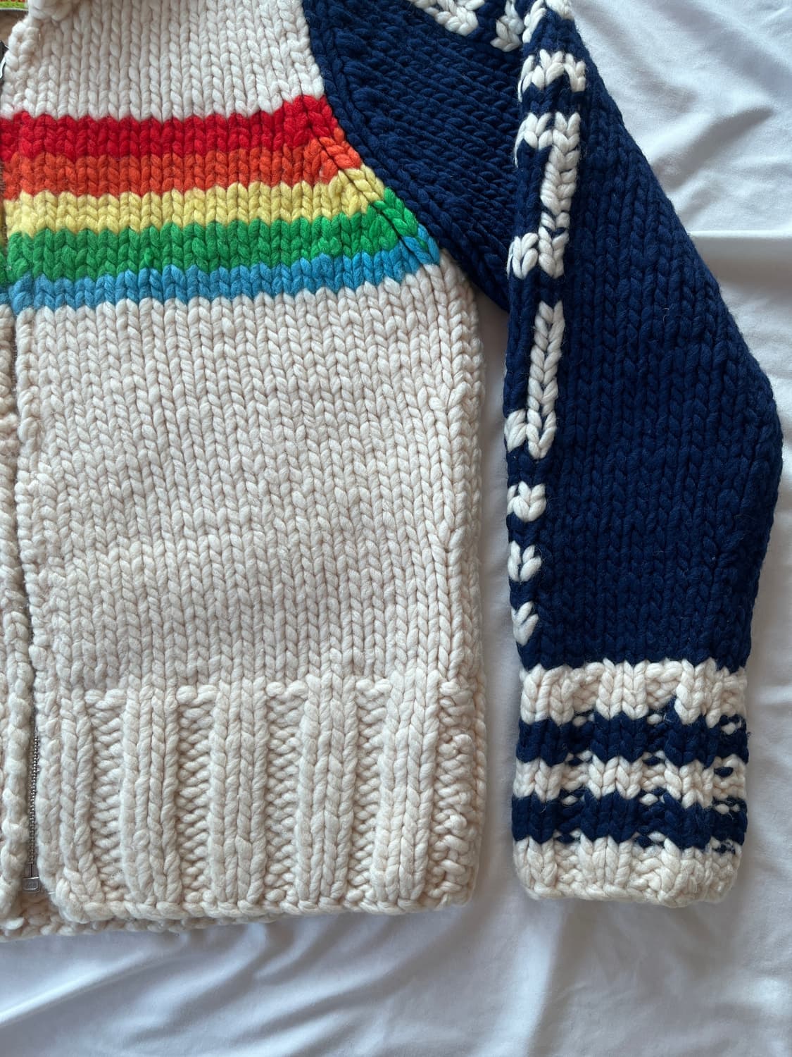 히스테릭 글래머 오존 커뮤니티 아카이브 카우틴 니트 스웨터 자켓 상품이미지9