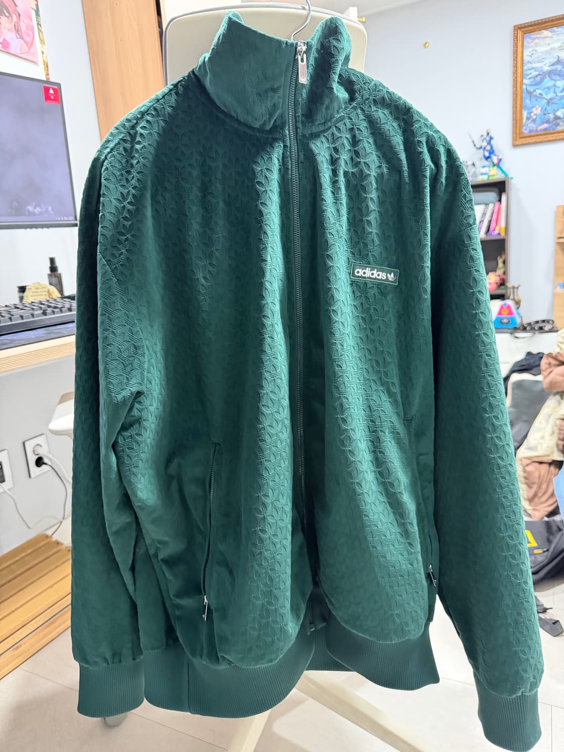 아디다스 mono 2 tt 그린 져지 상품이미지1