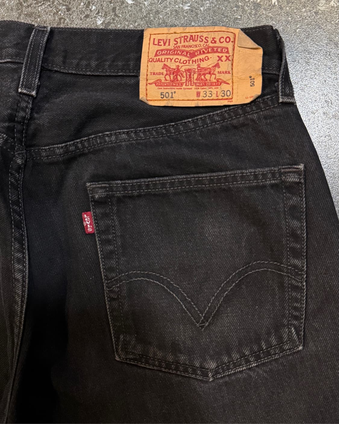 리바이스 00s 501블랙진 상품이미지4