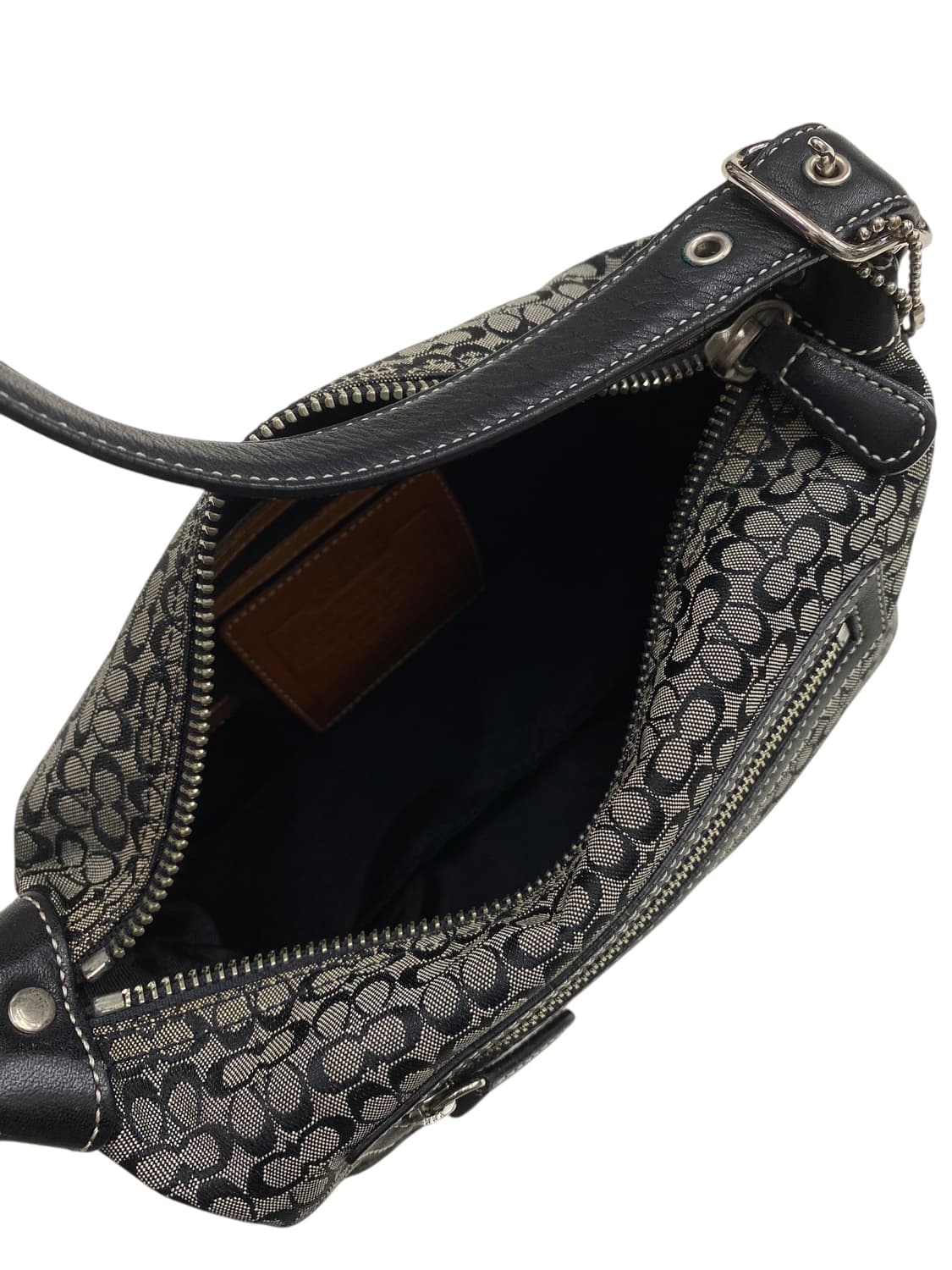 코치 y2k 블랙 미니백 상품이미지3