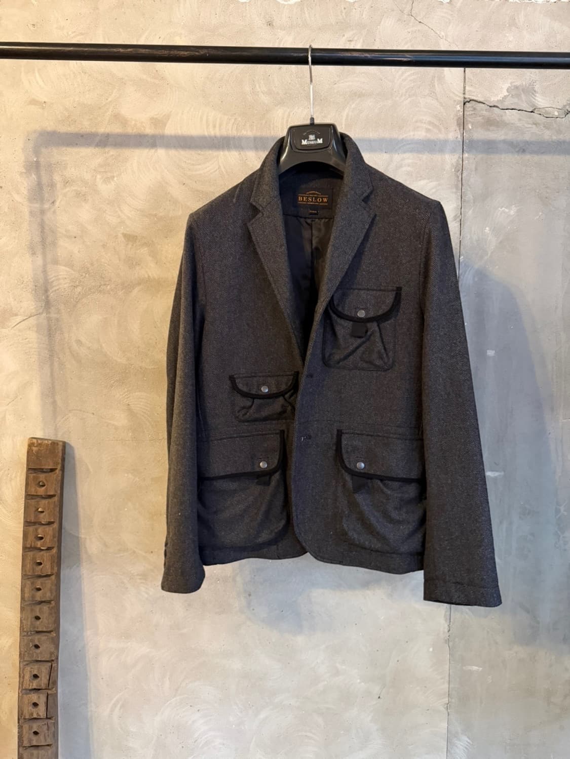 비슬로우 유틸리티 자켓 슬림100 상품이미지2