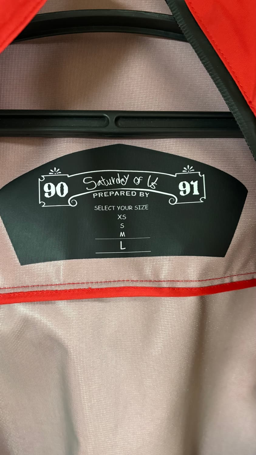 [L] STU 윈드브레이커 레드 상품이미지5