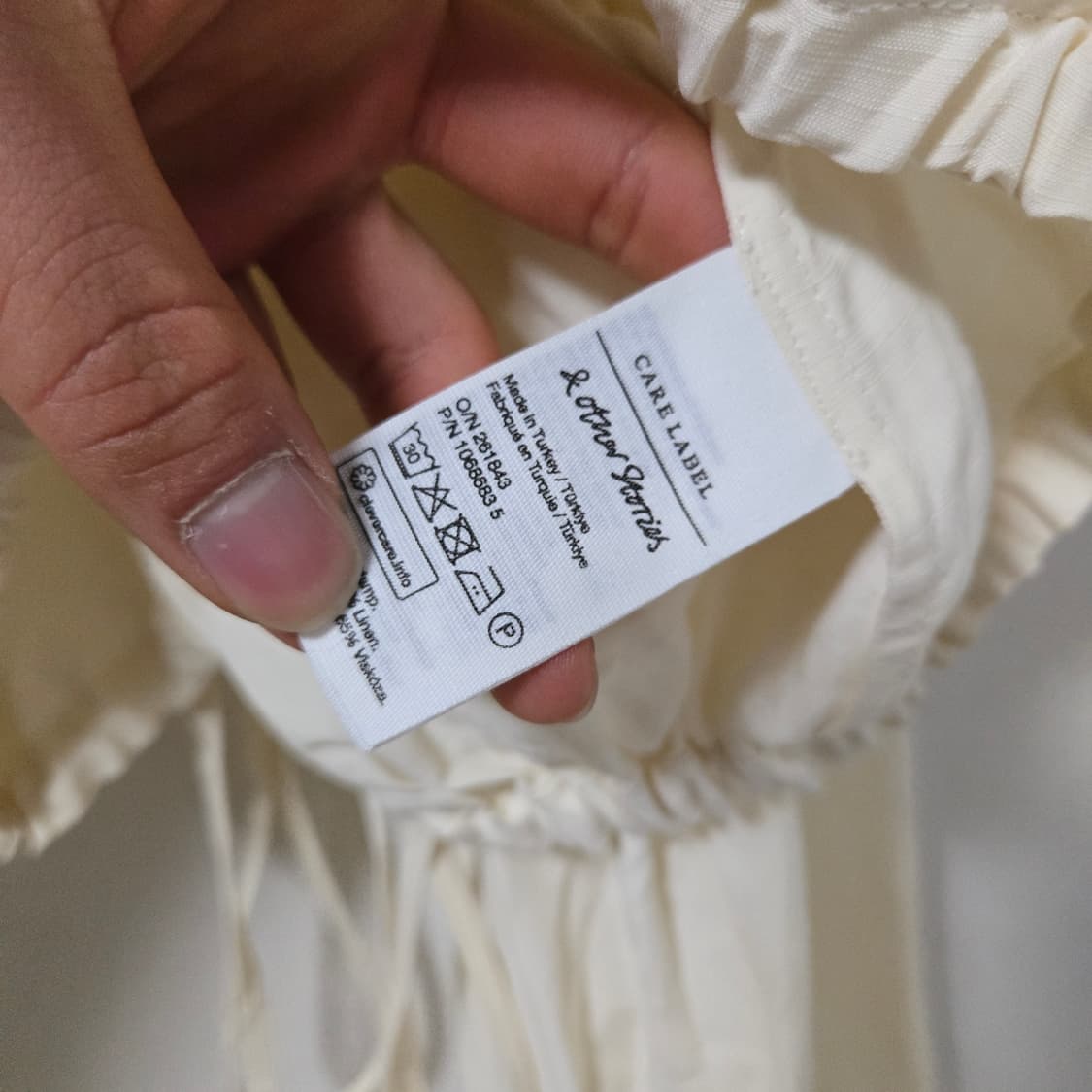 앤아더스토리즈 스트랩 블라우스 / 여성 블라우스/ 여자 블라우스  상품이미지5