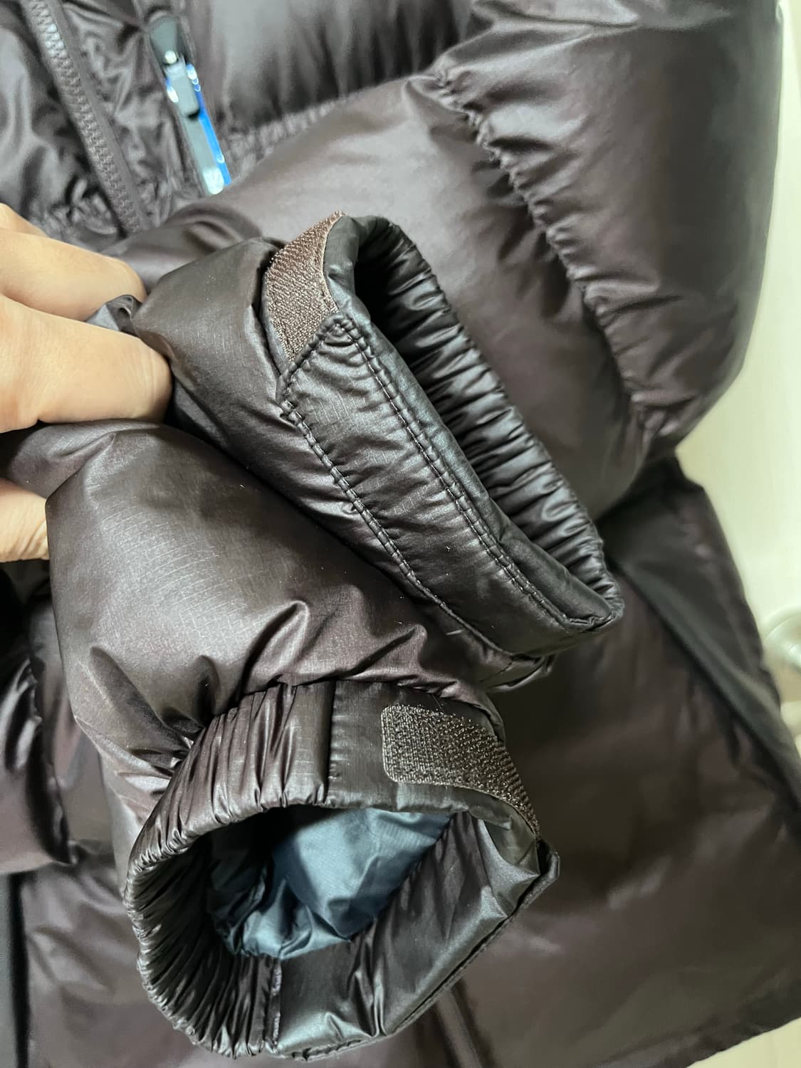 살로몬 컨투어 다운 자켓 초콜릿 상품이미지6