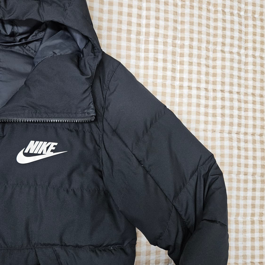 나이키 오리털 경량패딩 후드자켓 남자100 상품이미지4