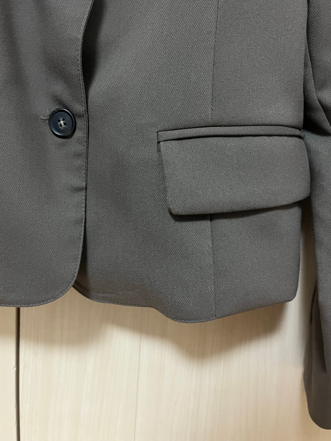 애즈온 Classic single jacket (Brown) 상품이미지2