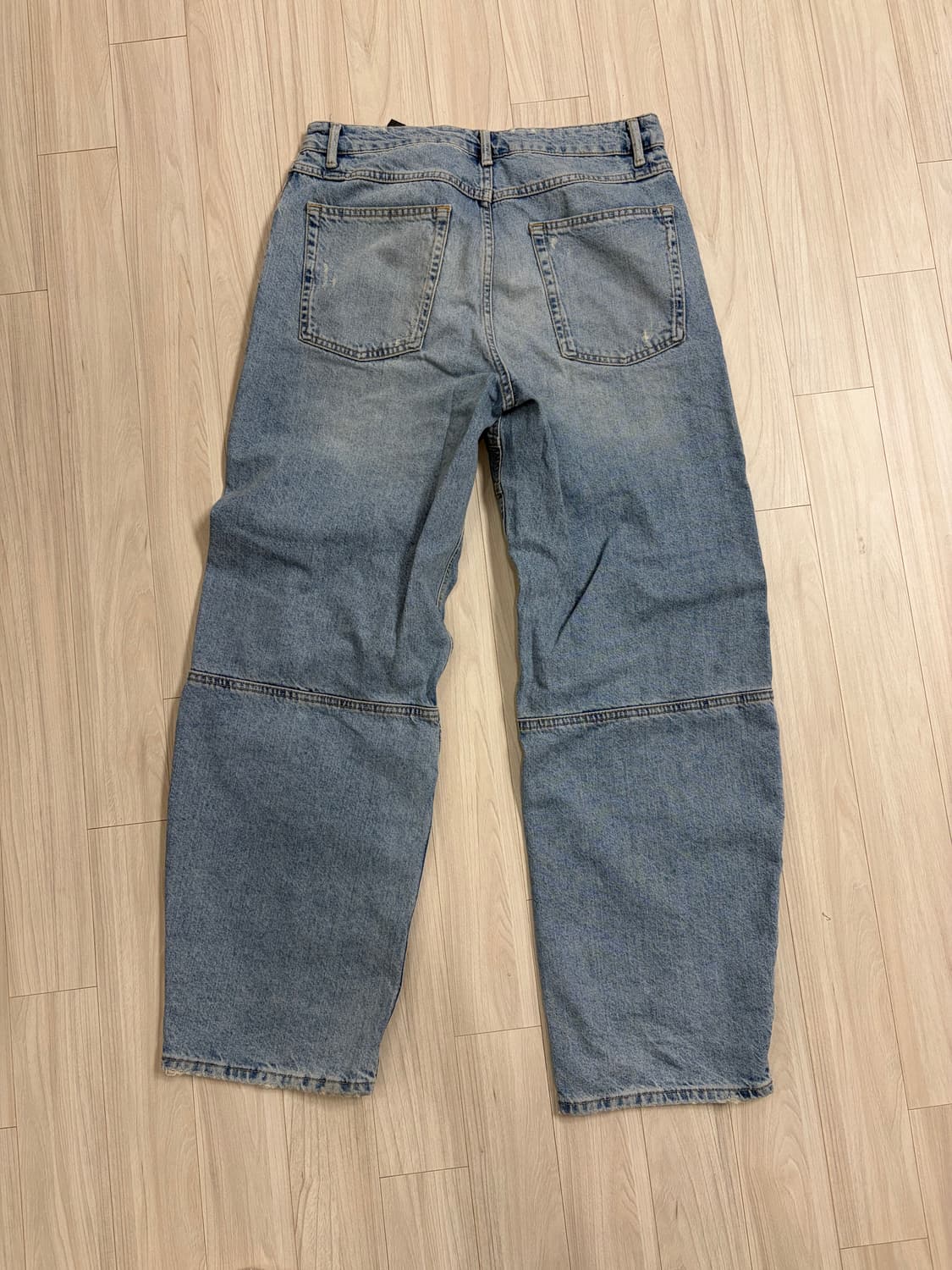 자라 디테일 데님팬츠 상품이미지3