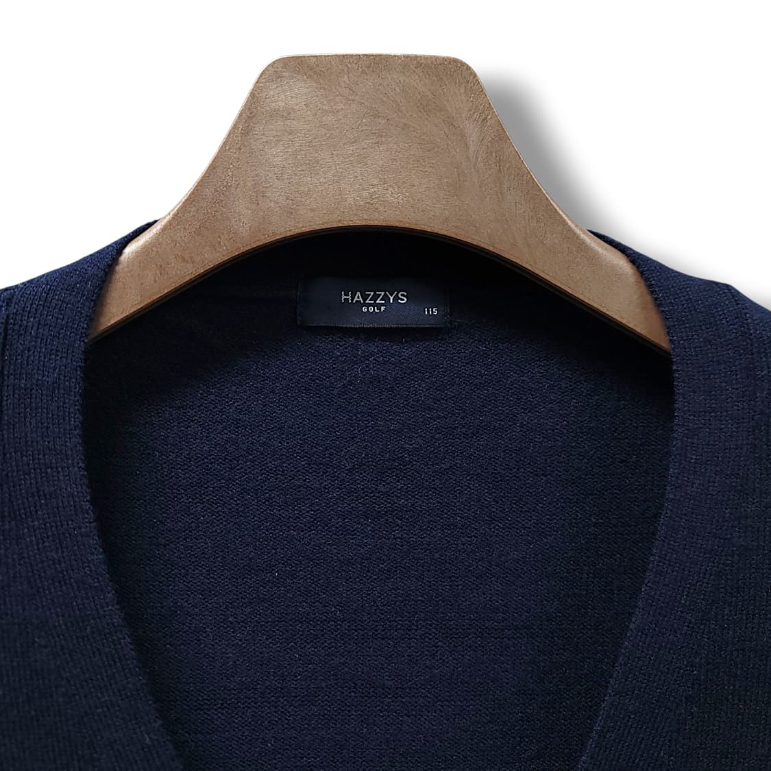 [115] 헤지스 골프 카카오 브이넥 니트 가디건 상품이미지8