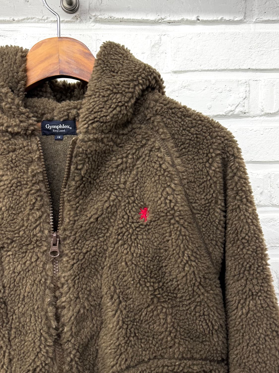 Gymphlex 브라운 투웨이 플리스 자켓 상품이미지4