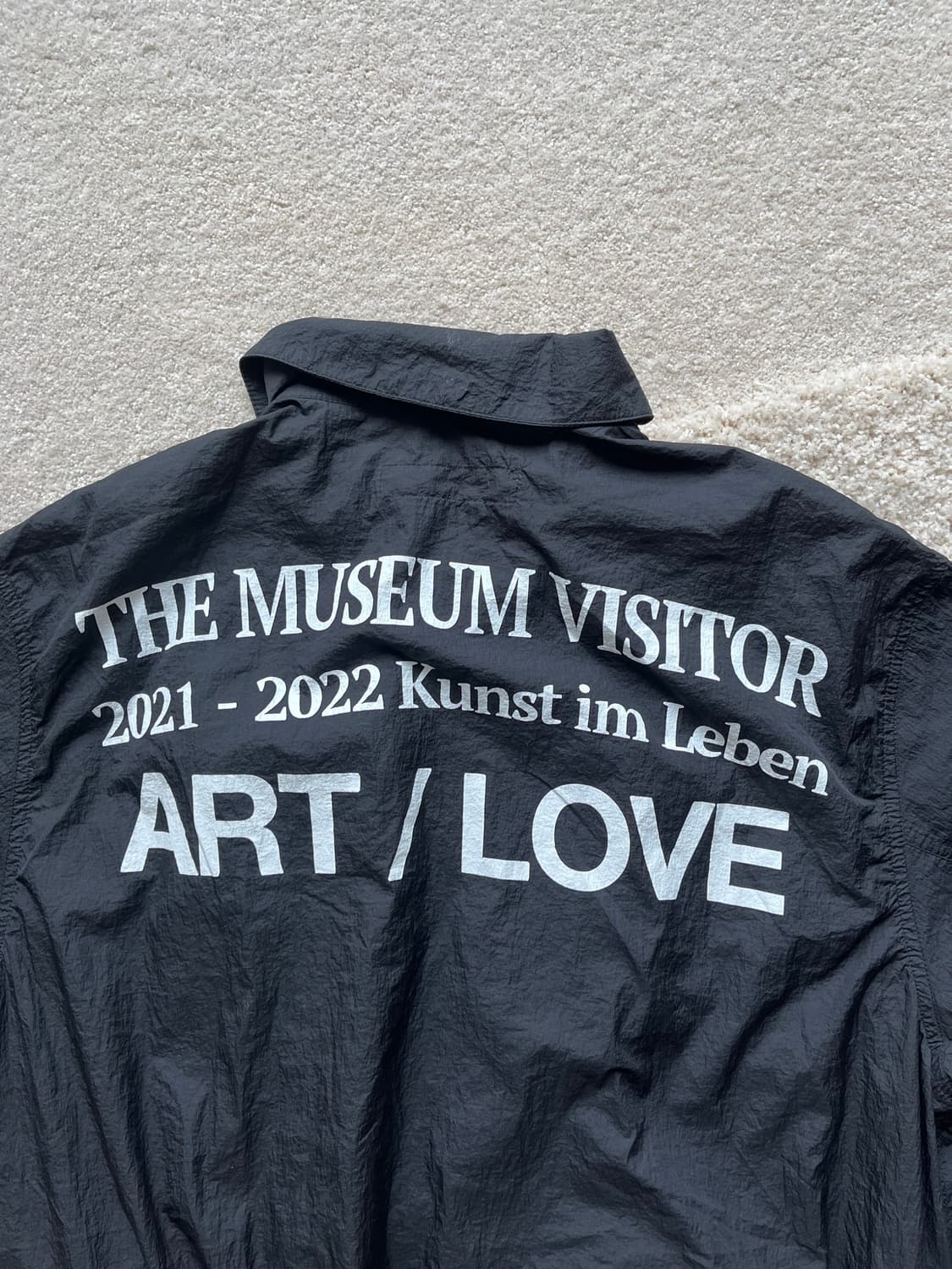 The Museum Visitor 나일론 해링턴 자켓 (95-100) 상품이미지10
